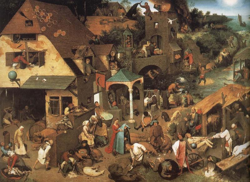 Pieter Bruegel Netherlands and Germany s Fables oil painting picture